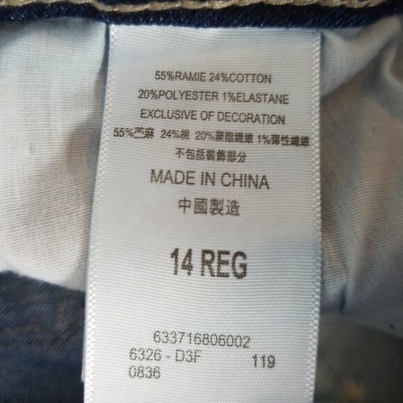 Girls Levi's Shorty Short Denim Shorts 14 - Picture 5 of 6